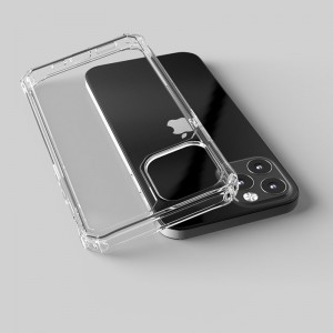 για θήκη iphone 12, θερμό sals 2 mm θωράκιση από κραδασμούς διαφανή διαφανή θήκη τηλεφώνου tpu για iphone se έως 11 12 pro max 2020 case soft